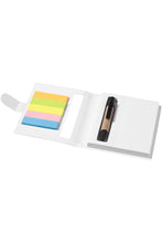 Load image into Gallery viewer, Bullet Reveal Sticky Notes Book And Pen (White) (4.1 x 3.1 x 0.4 inches)