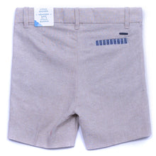 Load image into Gallery viewer, Gray Bermuda Linen Shorts