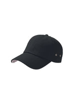 Load image into Gallery viewer, Action 6 Panel Chino Baseball Cap - Black