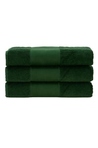 A&R Towels Print-Me Hand Towel (Dark Green) (One Size)
