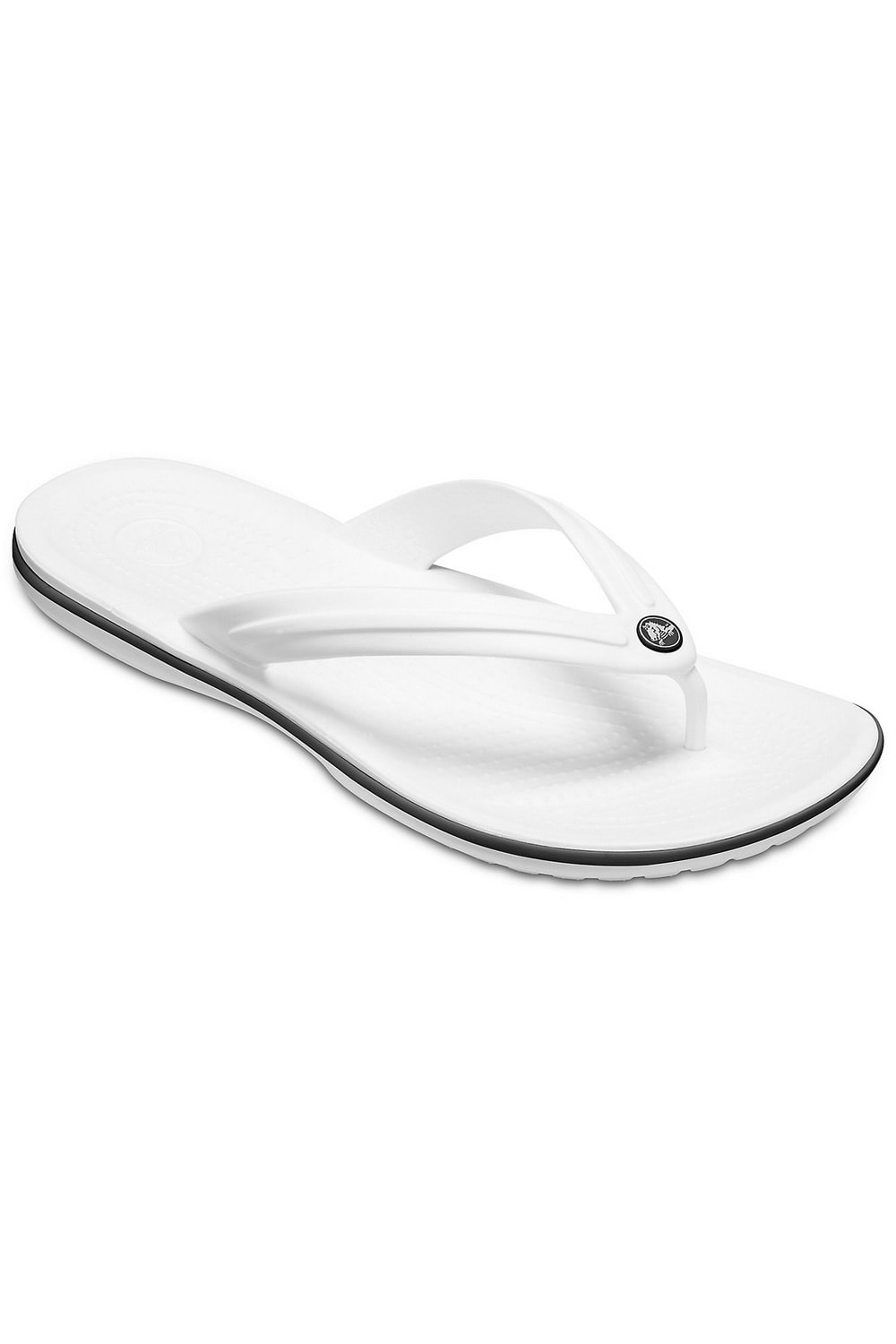Crocs Crocband Mens Flip Flops (White)