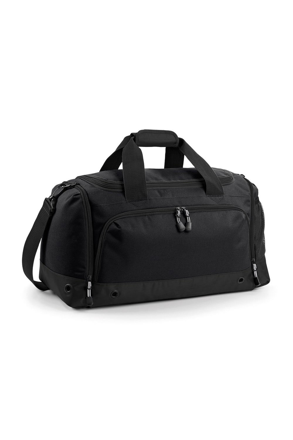 BagBase Sports Holdall / Duffel Bag (Black/Black) (One Size)