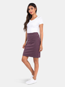 Tracy Skirt in Fig Rose