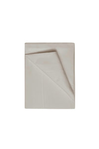 Belledorm 400 Thread Count Egyptian Cotton Flat Sheet (Oyster) (Queen) (UK - Kingsize)