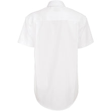 Load image into Gallery viewer, B&amp;C Mens Smart Short Sleeve Shirt / Mens Shirts (White)
