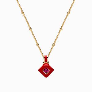 Red Aura Necklace