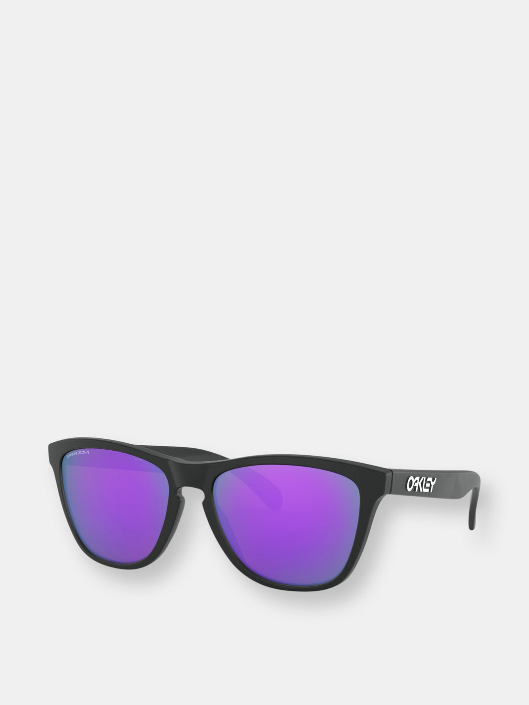 Oakley Men's Polarized Frogskins 0OO9013-9013H655 Black Round Sunglasses