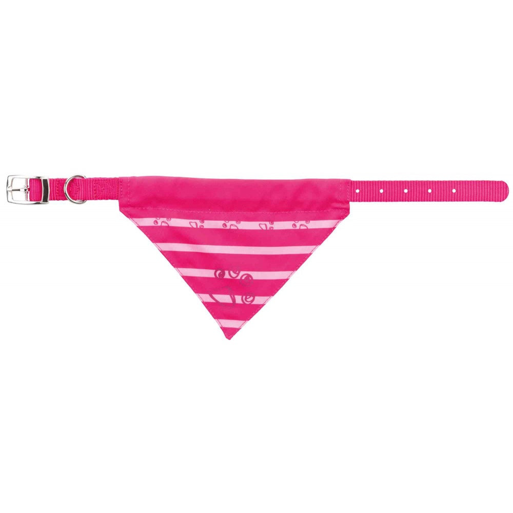 Trixie Neckerchief Dog Collar (Pink) (XS)
