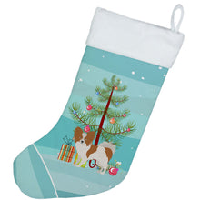Load image into Gallery viewer, Papillon Christmas Tree Christmas Stocking
