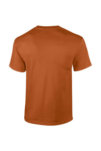 Gildan Mens Ultra Cotton Short Sleeve T-Shirt (Texas Orange)