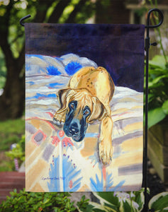 11 x 15 1/2 in. Polyester Fawn Great Dane  Garden Flag 2-Sided 2-Ply