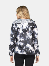Load image into Gallery viewer, Mel Print - Full Zip Packable Rain Jacket