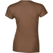 Load image into Gallery viewer, Gildan Ladies Soft Style Short Sleeve T-Shirt (Chestnut)