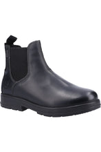 Load image into Gallery viewer, Mens Farmington Leather Boots - Black