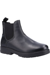 Mens Farmington Leather Boots - Black