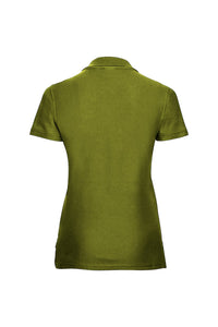 Russell Europe Womens/Ladies Ultimate Classic Cotton Short Sleeve Polo Shirt (Cactus)