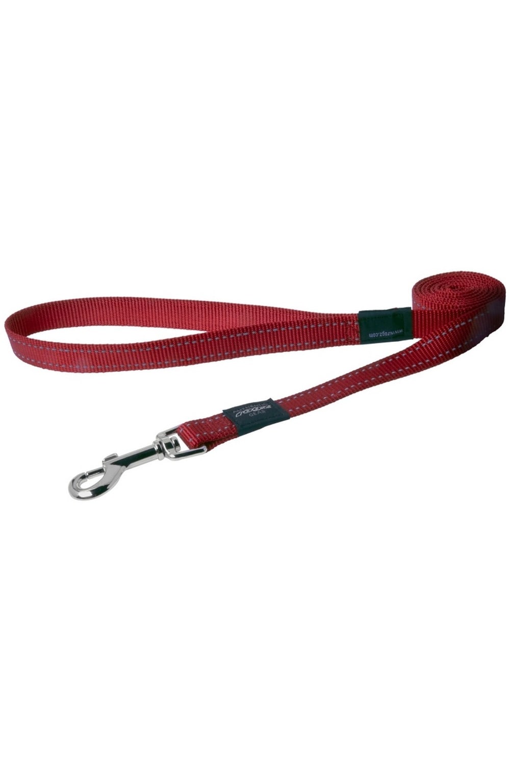 Rogz Utility Dog Lead (Red) (120cm x 2.5cm)