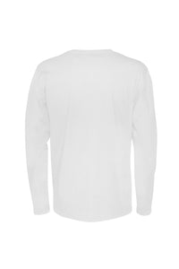 Mens Long-Sleeved T-Shirt - White