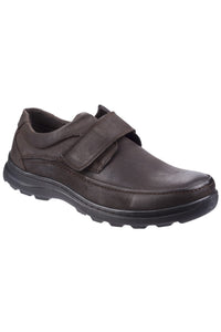 Mens Hurghada Leather Shoes - Brown