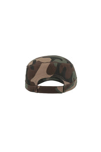 Tank Brushed Cotton Military Cap - Camouflage