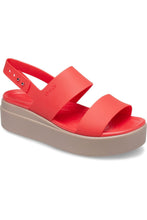 Load image into Gallery viewer, Womens/Ladies Brooklyn Sandals - Red