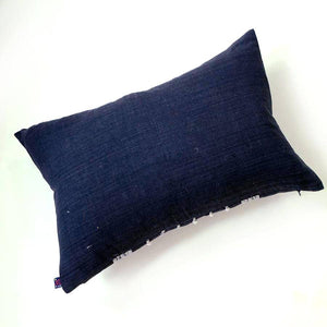 Textured Handloom Artisan Throw Pillow Cushion - Kishmish