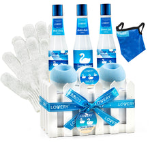 Load image into Gallery viewer, Lovery Bath Set - Ocean Breeze Scent - Home Spa Gift Basket  -10pc set