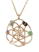 Load image into Gallery viewer, Crystal Grid Necklace