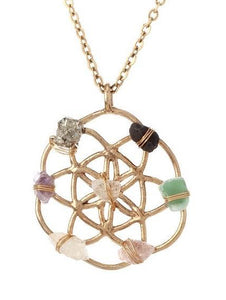 Crystal Grid Necklace