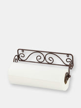 Load image into Gallery viewer, Scroll Collection Steel Wall Mounted Paper Towel Holder, Bronze