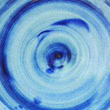 Load image into Gallery viewer, Sunnydaze Elegant Glazed Ceramic Bird Bath - 20.5 in - Galaxy Blue