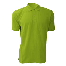 Load image into Gallery viewer, Russell Mens 100% Cotton Short Sleeve Polo Shirt (Lime)
