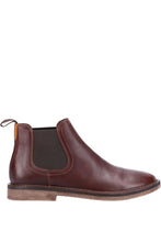 Load image into Gallery viewer, Mens Shaun Leather Chelsea Boots - Brown