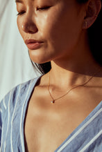Load image into Gallery viewer, Triangle Solitaire Necklace