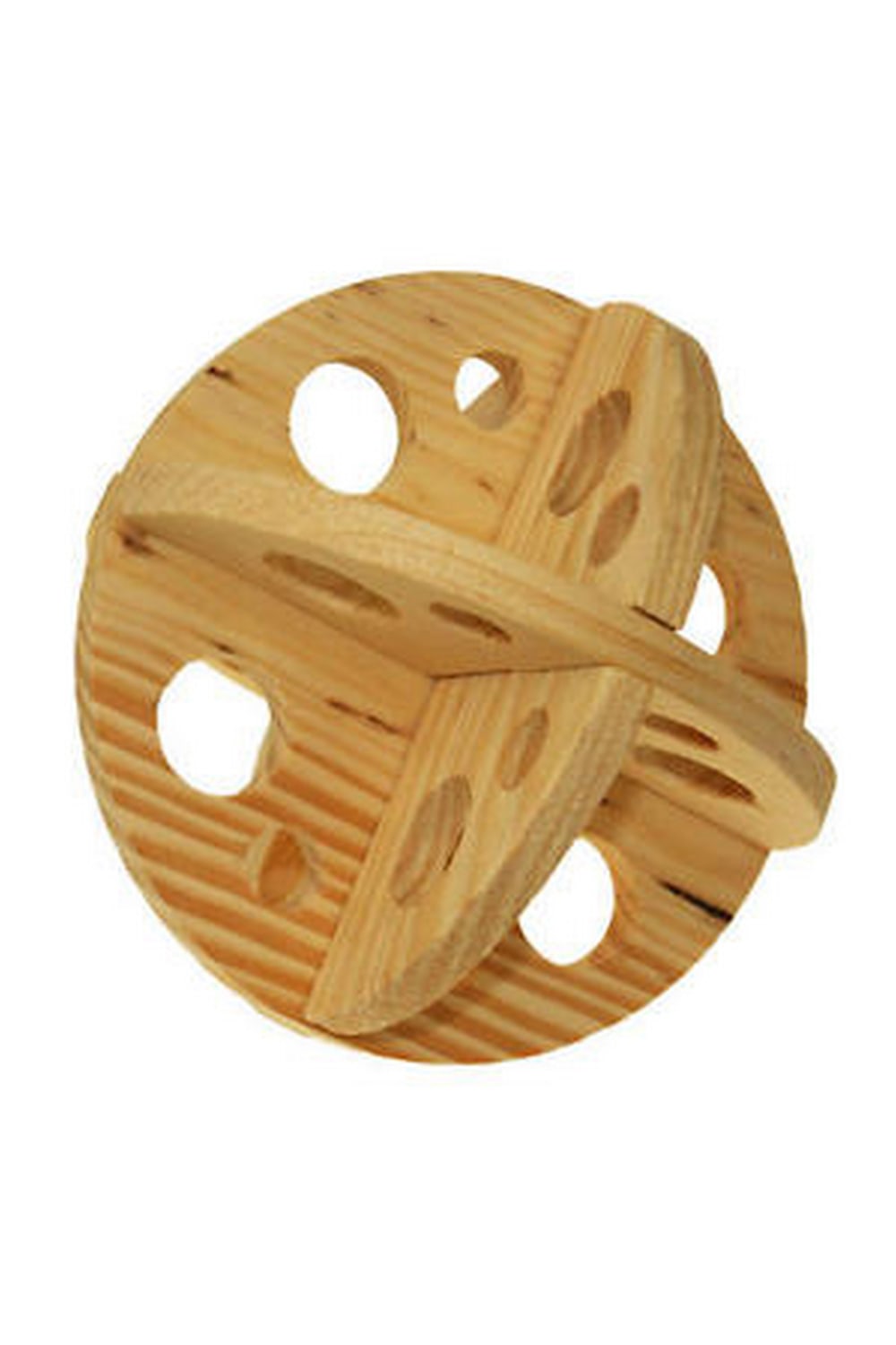 Ancol Wooden Roll N Chew Ball