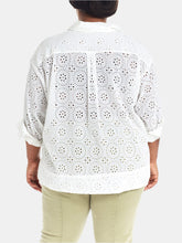 Load image into Gallery viewer, Eyelet Popover Shirt