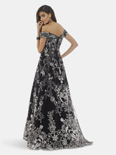 Load image into Gallery viewer, Lara 29795 - Black Off Shoulder Lace Ballgown