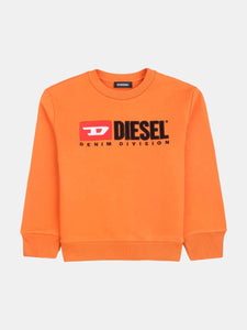 Orange Logo Sweatshirt