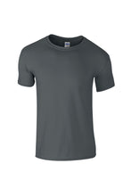 Load image into Gallery viewer, Men&#39;s Short Sleeve Soft Style T-Shirt - Charcoal