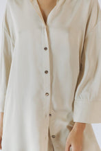 Load image into Gallery viewer, Boyfriend Shirt - Satin Tencel