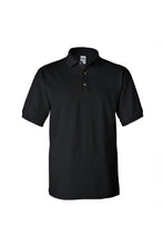 Load image into Gallery viewer, Gildan Mens Ultra Cotton Pique Polo Shirt (Black)