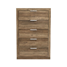 Load image into Gallery viewer, Harlowin 5-Drawer Knotty Oak Chest Of Drawers