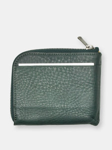 Zippered Leather Wallet