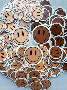 Mixed Smiley Face Mini Sticker Pack