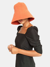 Load image into Gallery viewer, Bloom Crochet Hat In Burnt Sienna