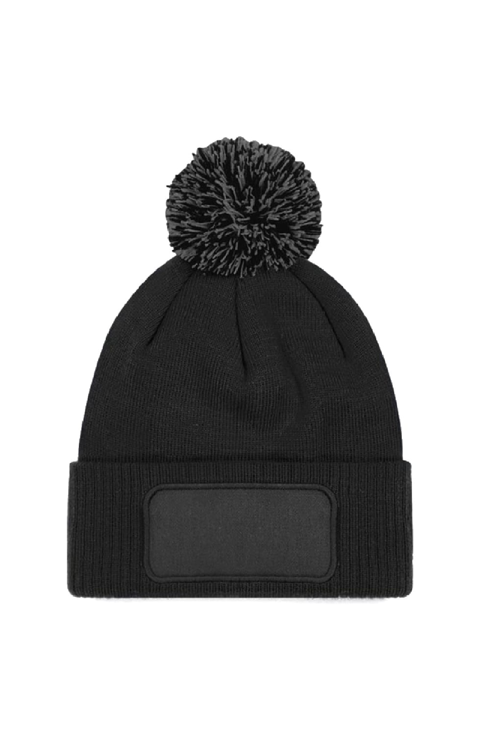 Unisex Adults Snowstar Printers Beanie - Black/Graphite