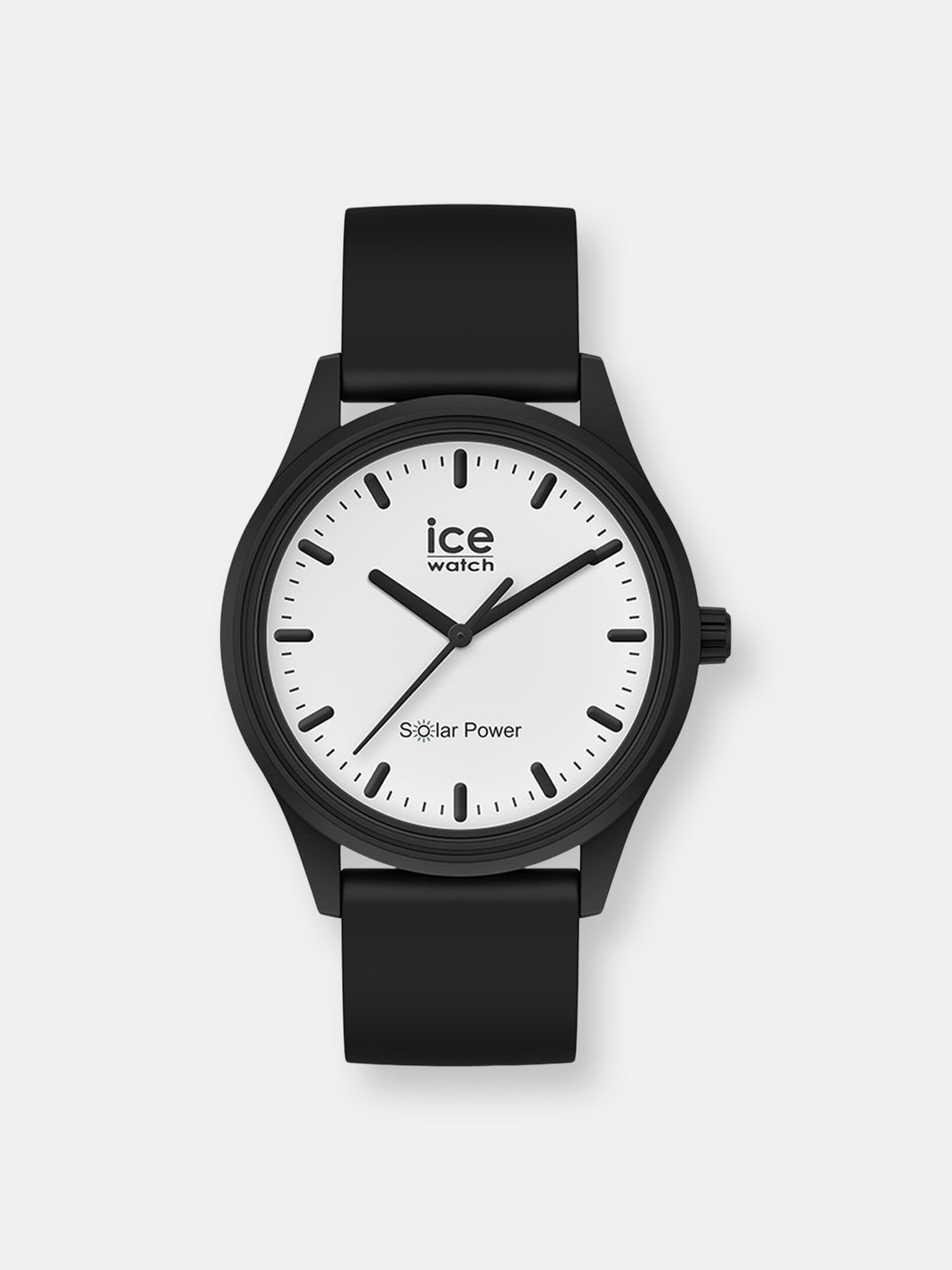 Ice-Watch Solar Power 017763 Black Silicone Quartz Fashion Watch