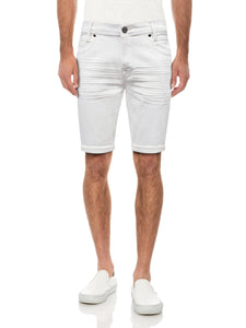 Men's Light Wrinkled Denim Shorts