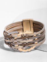 Load image into Gallery viewer, Intertwined Leather Bracelet