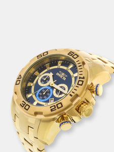 Invicta Men's Pro Diver 22321 Gold Stainless-Steel Japanese Chronograph Diving Watch